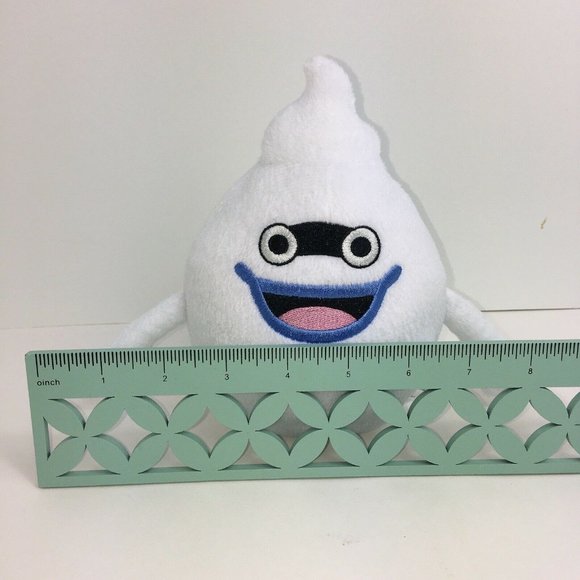 Yo-Kai Watch Plush Whisper White Ghost Yo Kai Yokai Hasbro Stuffed Animal 7" Toy - Picture 8 of 12